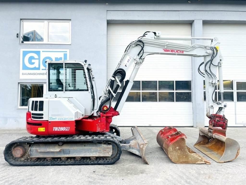 Takeuchi TB280FR Minigraafmachines < 7t