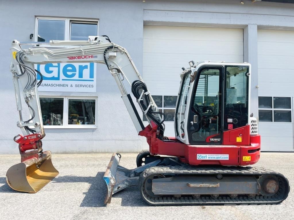 Takeuchi TB280FR Minigraafmachines < 7t