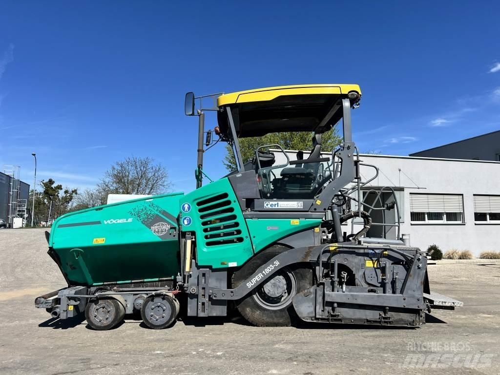 Vögele Super 1803-3i Asfaltafwerkmachines