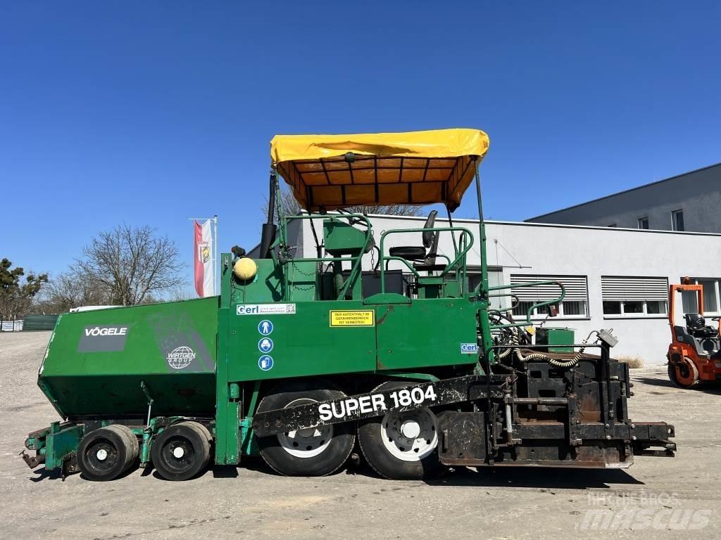 Vögele Super 1804 Asfaltafwerkmachines
