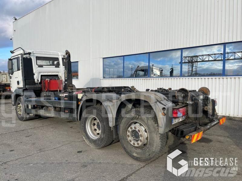 MAN TGA 23.360 Containertrucks met kabelsysteem