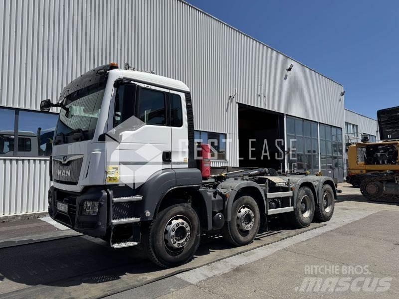 MAN TGS Containertrucks met kabelsysteem