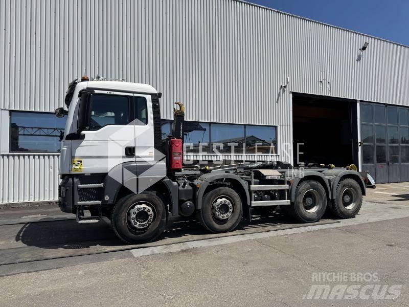 MAN TGS Containertrucks met kabelsysteem
