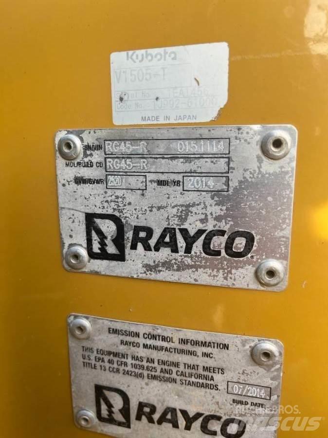 Rayco RG45-R Bosbouw - Overige