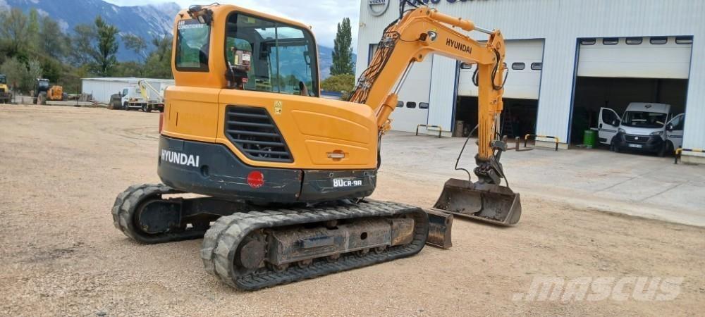 Hyundai R80CR-9A Midigraafmachines 7t - 12t