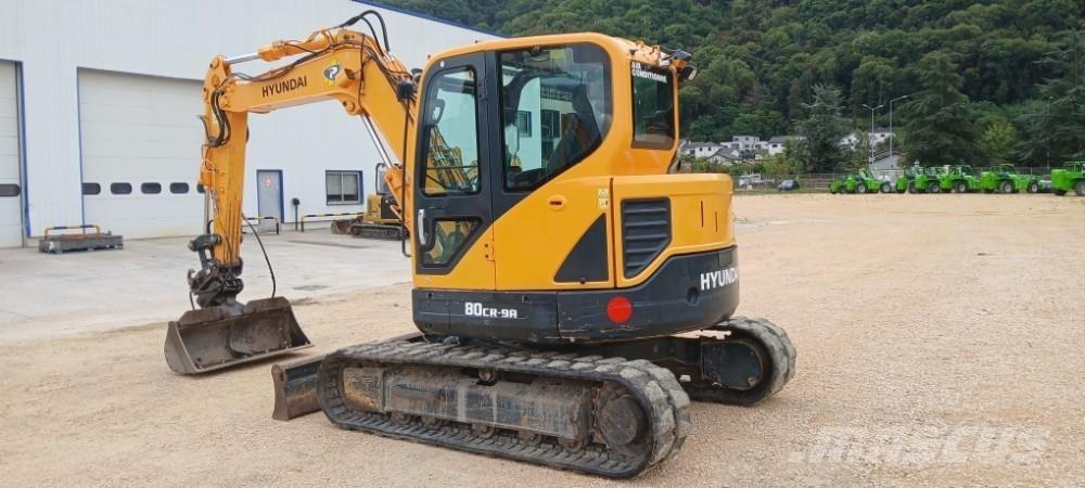 Hyundai R80CR-9A Midigraafmachines 7t - 12t