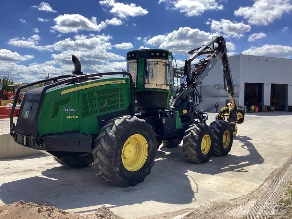John Deere 1470G Feller bunchers