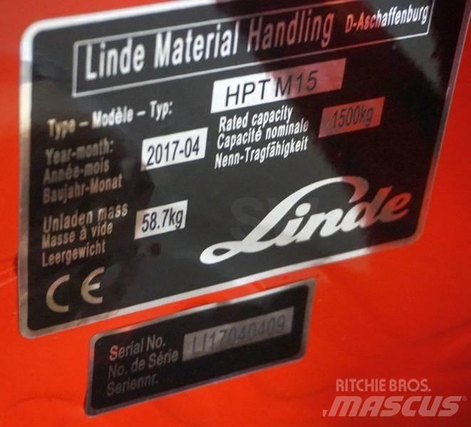 Linde HPT M 15 Steekwagentje