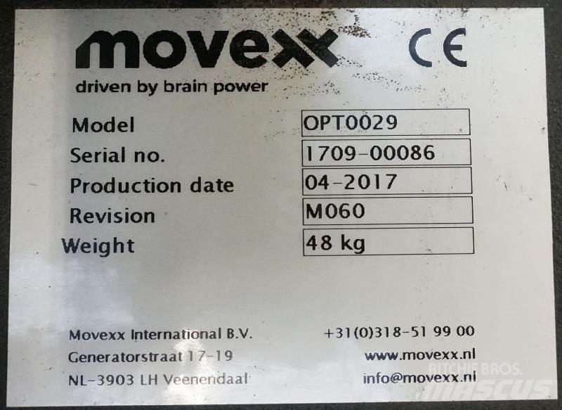 Movexx OPT0029 Overige gebruikte aanbouwapparatuur en componenten