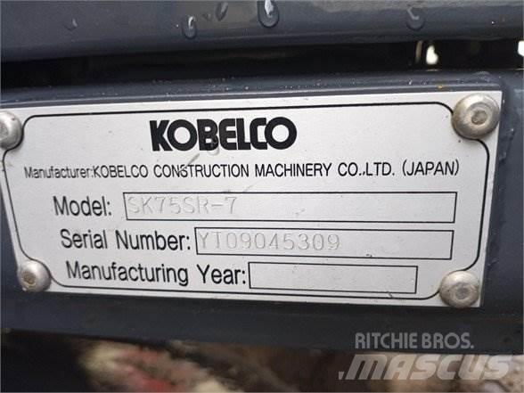 Kobelco SK75SR-7 Rupsgraafmachines