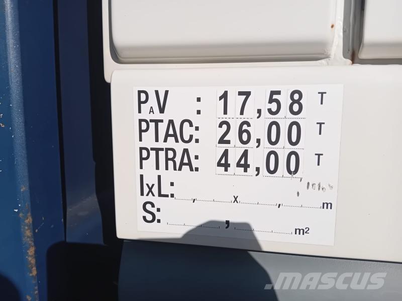 DAF XF105 460 Platte bakwagens