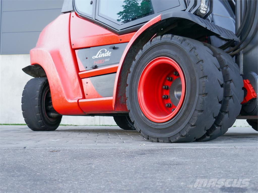 Linde H 80D-03/900 Diesel heftrucks