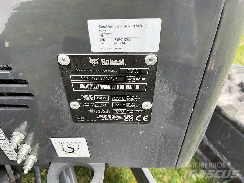 Bobcat E 20z Minigraafmachines < 7t