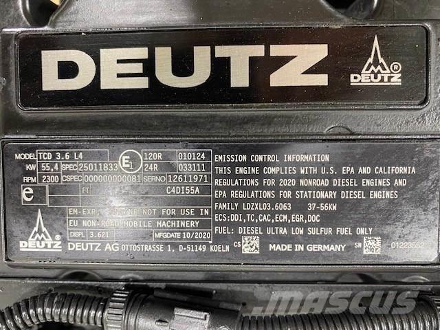 Deutz TCD3.6L4 Motoren