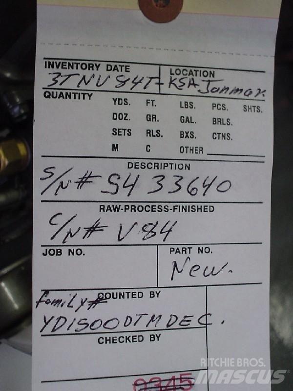 Yanmar 3TNV84T-BKSA Motoren