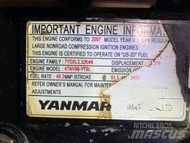 Yanmar 4TNV98-YTBL Motoren