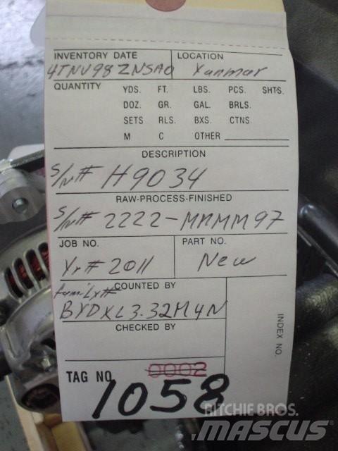 Yanmar 4TNV98-ZNSAD Motoren