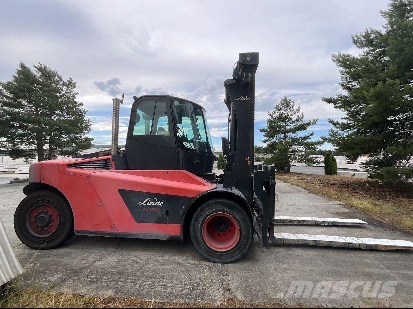 Linde H120/02 Diesel heftrucks
