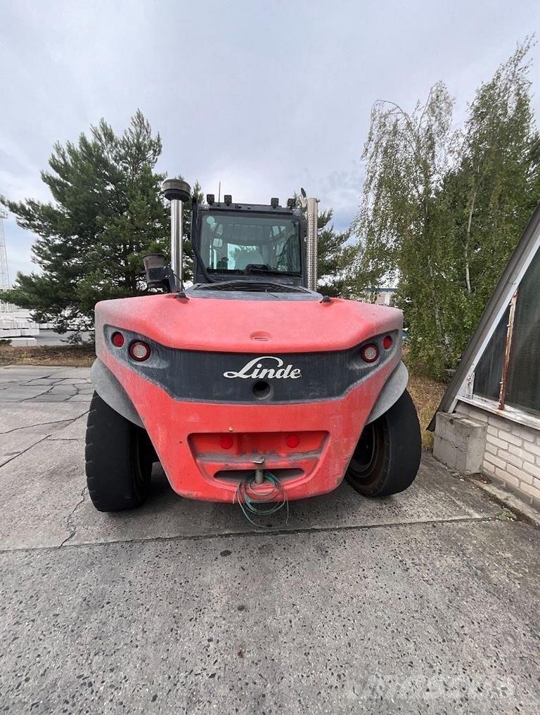Linde H120/02 Diesel heftrucks