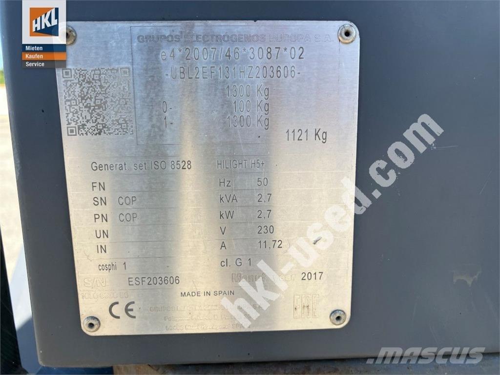 Atlas Copco HILIGHT H5+ Mobiele lichtmasten