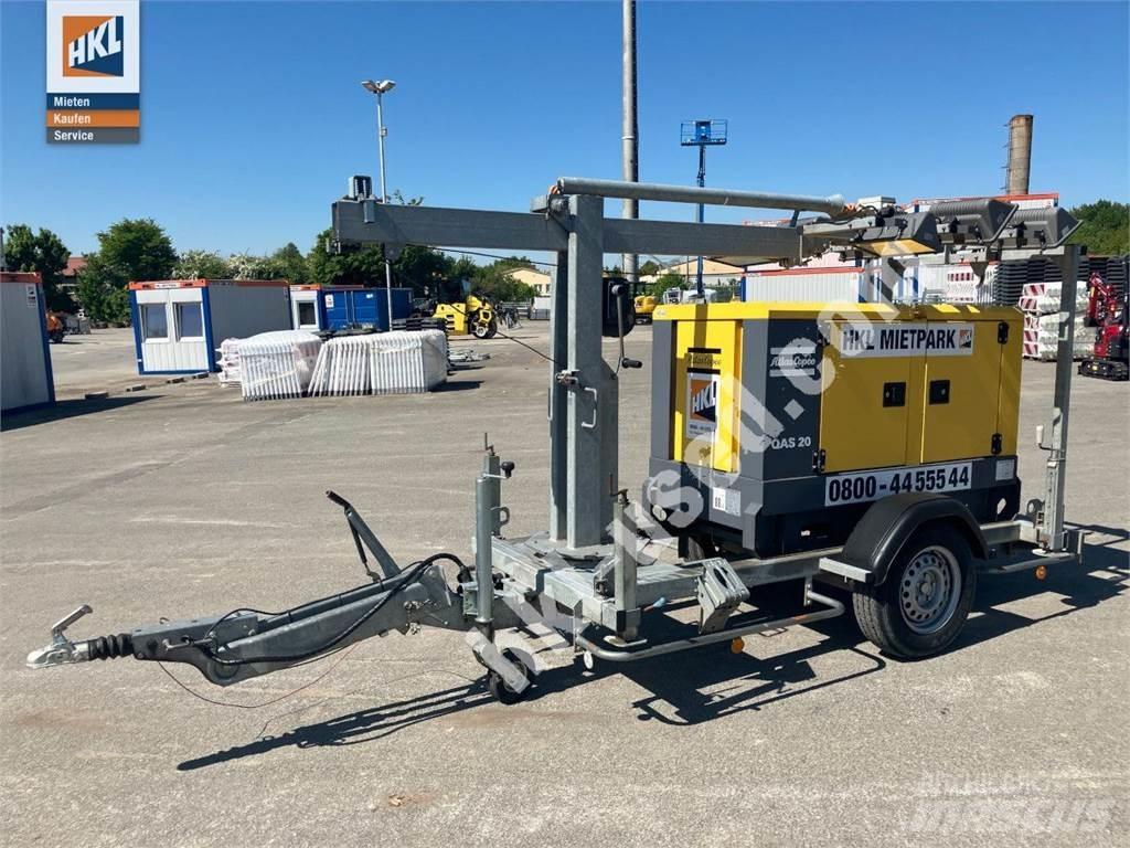 Atlas Copco QAS20 KDS Mobiele lichtmasten