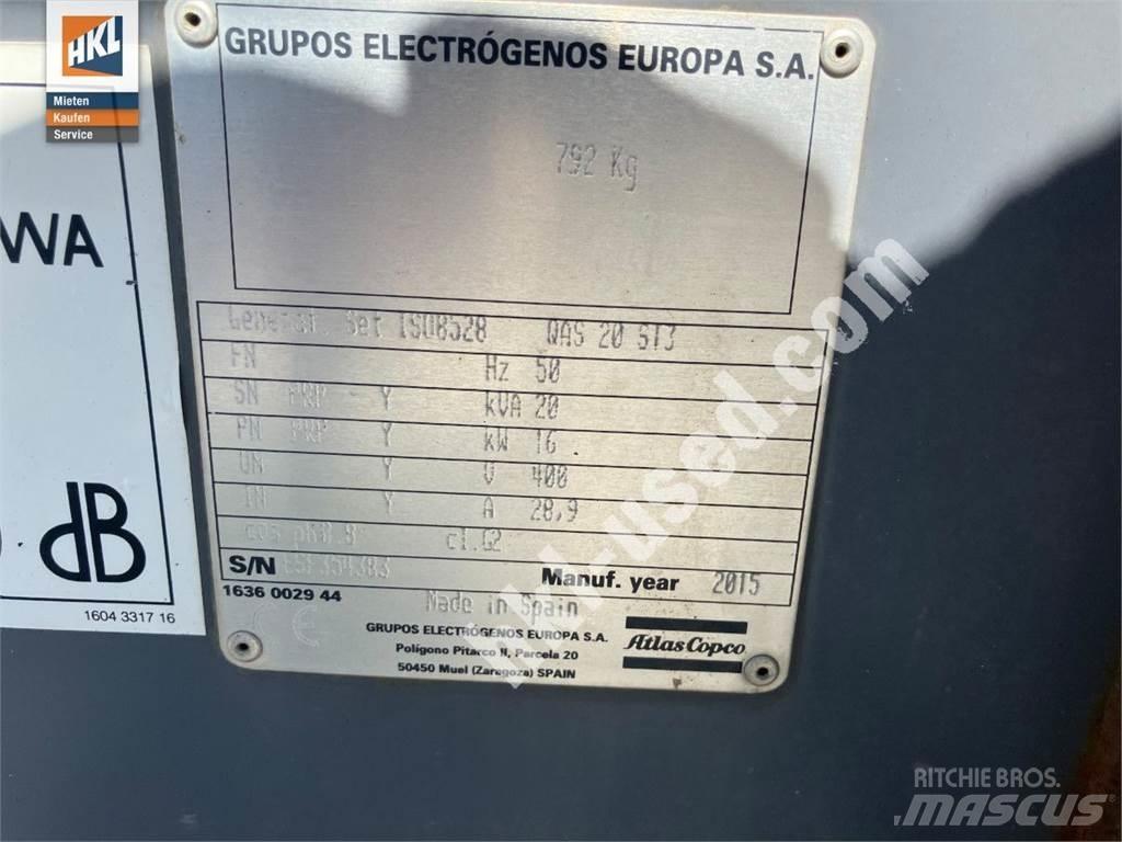 Atlas Copco QAS20 KDS Mobiele lichtmasten