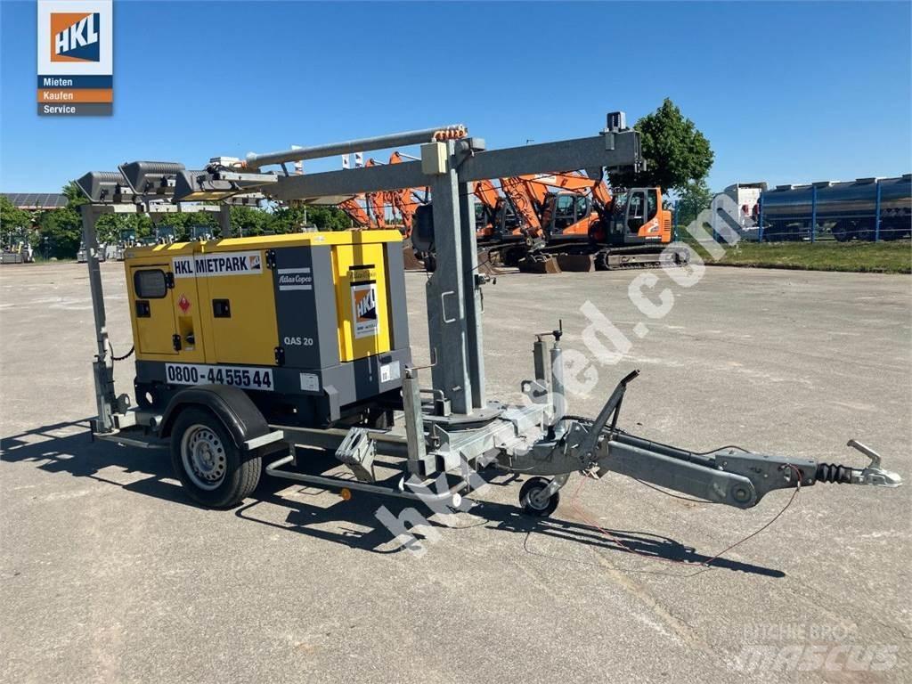 Atlas Copco QAS20 KDS Mobiele lichtmasten