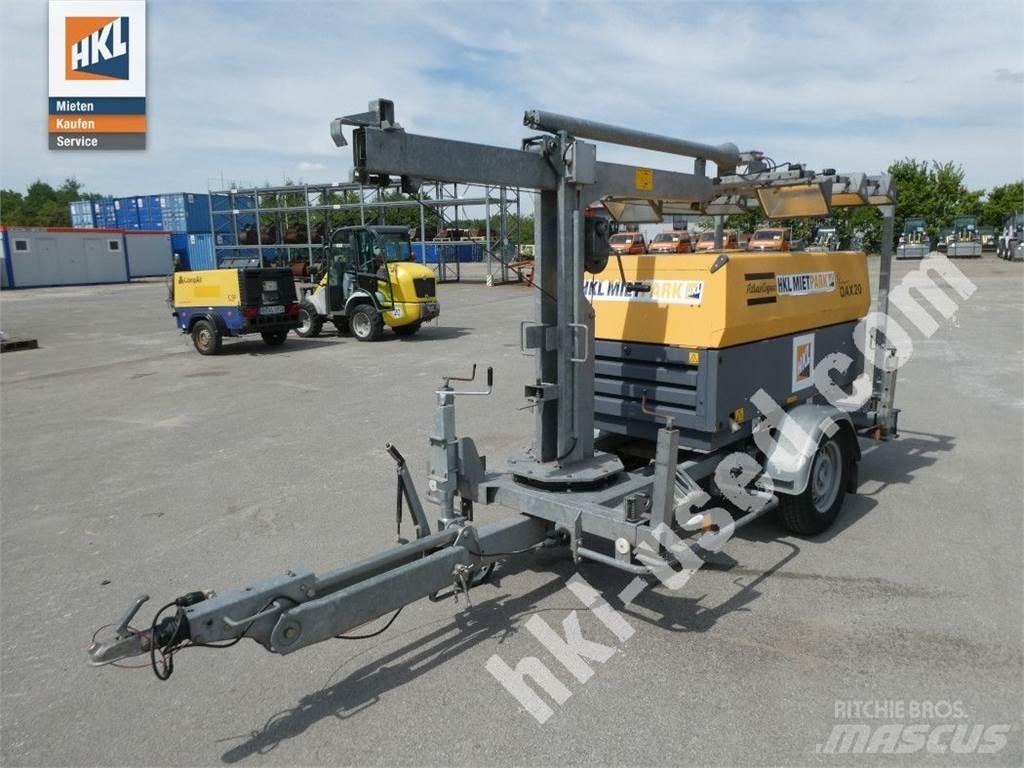 Atlas Copco QAX 20 DDLT Mobiele lichtmasten