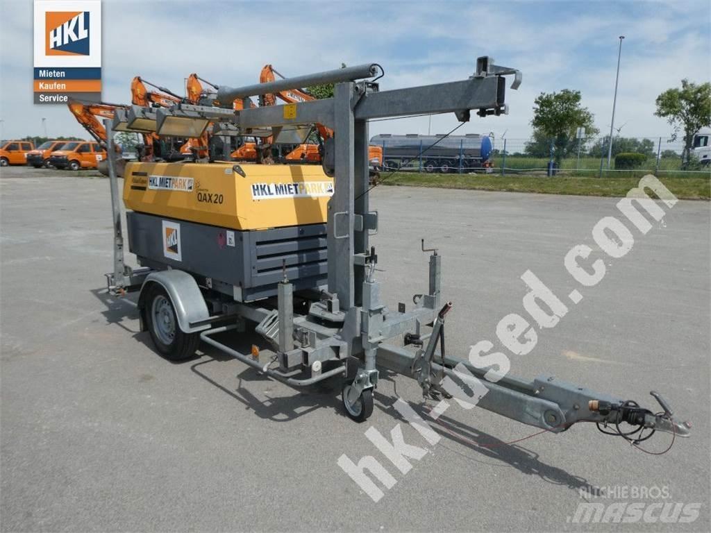 Atlas Copco QAX 20 DDLT Mobiele lichtmasten