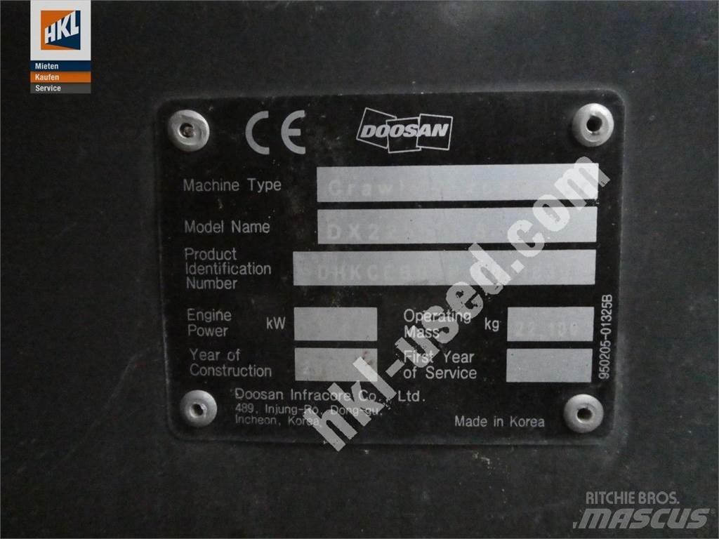 Doosan DX 225 LC-5 Rupsgraafmachines