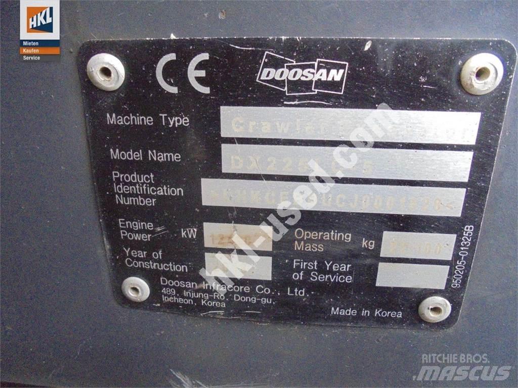 Doosan DX 225 LC-5 Rupsgraafmachines