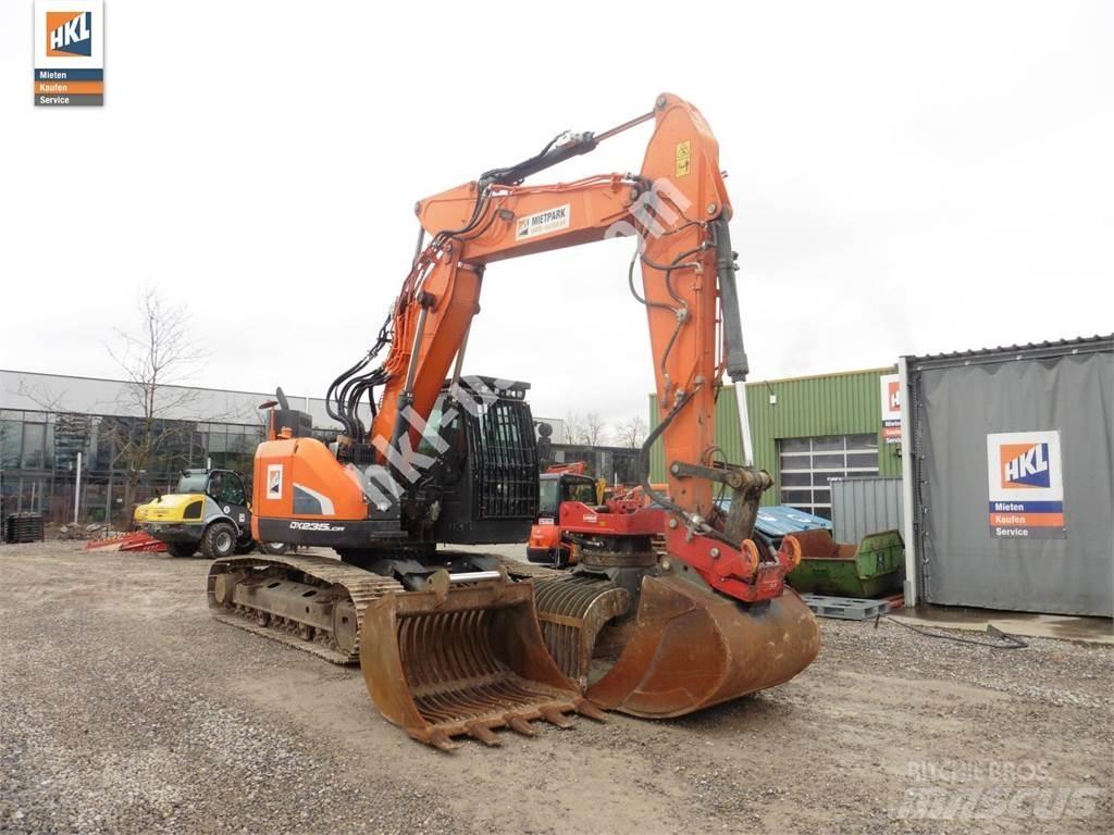 Doosan DX 235 LCR-5 Rupsgraafmachines