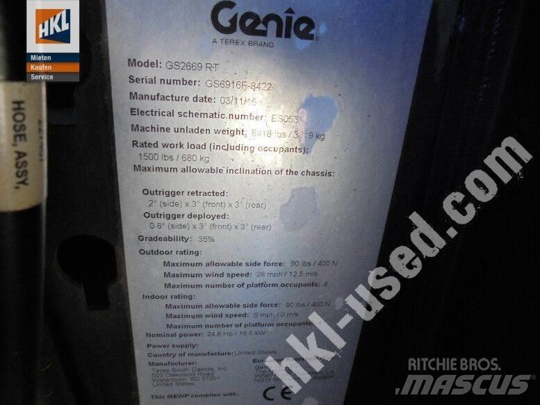 Genie GS 2669 RT Bouw - Overige