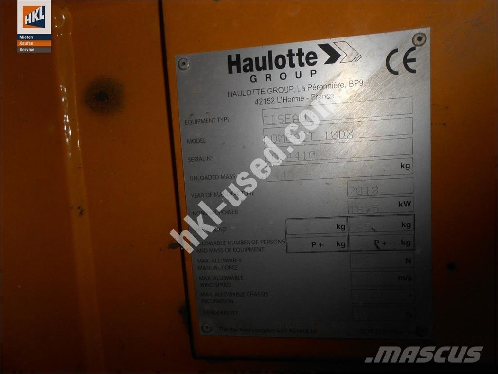 Haulotte COMPACT 10 DX Bouw - Overige
