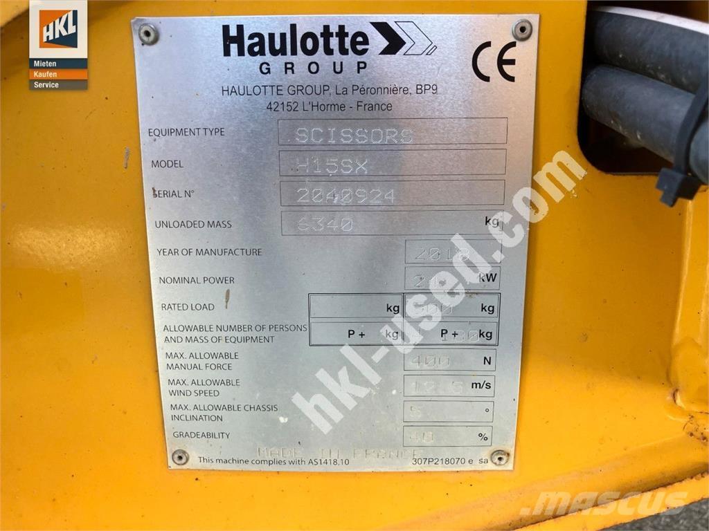 Haulotte H 15 SX Bouw - Overige