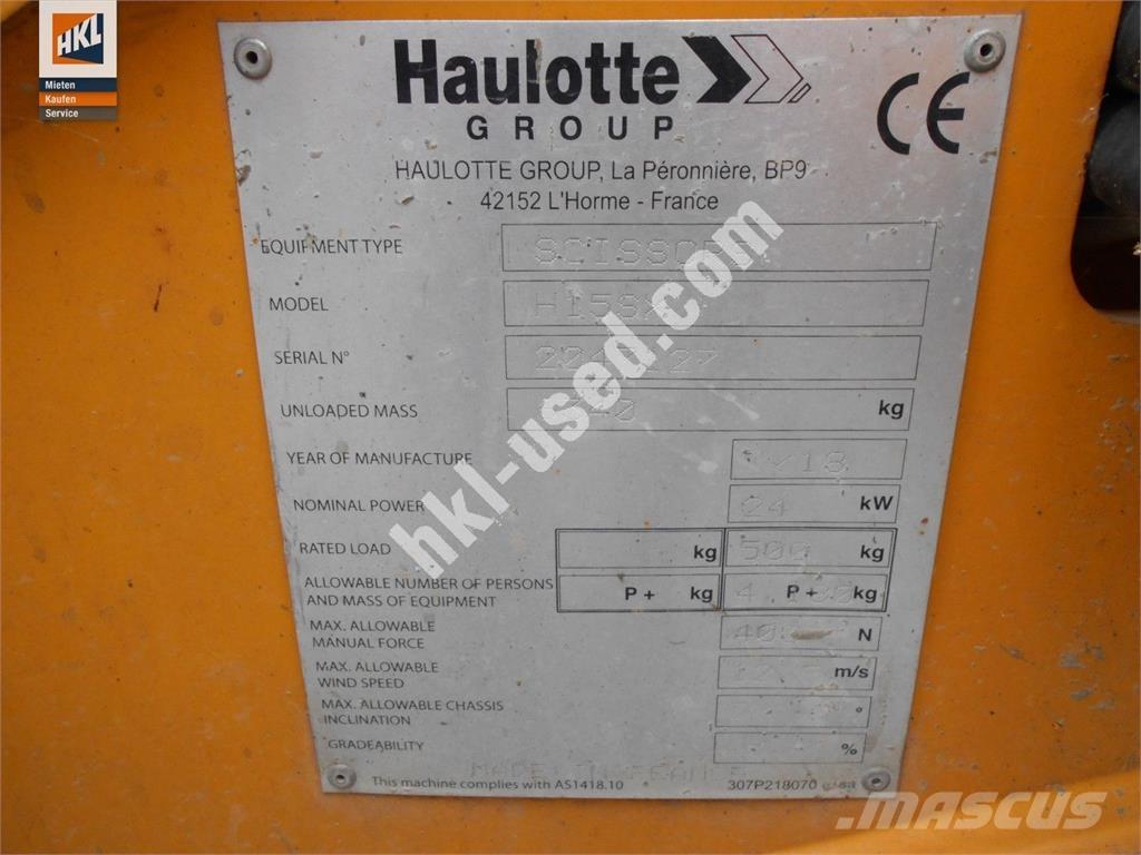 Haulotte H 15 SX Bouw - Overige