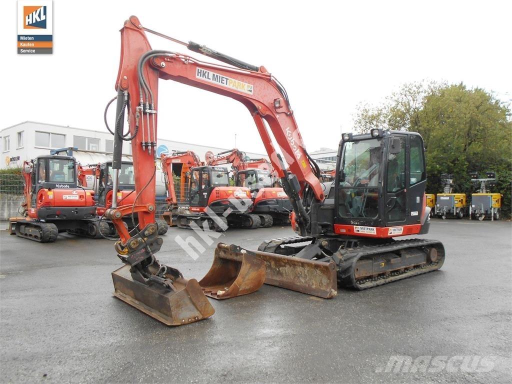 Kubota KX 080-4 Minigraafmachines < 7t