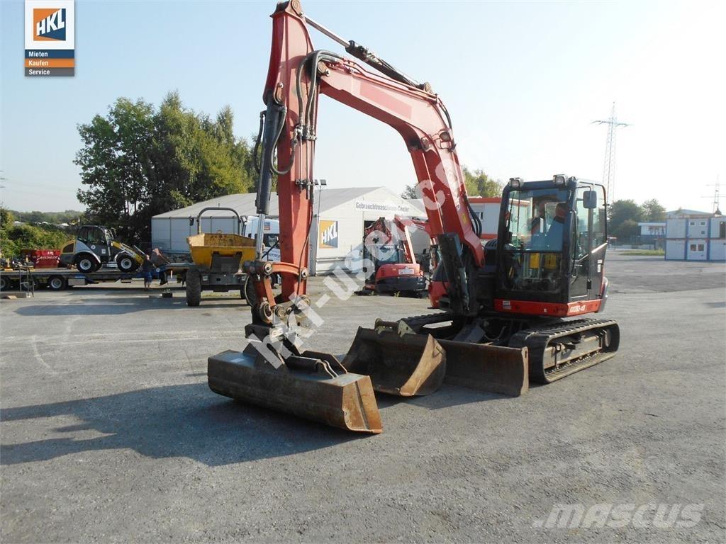Kubota KX 080-4 Minigraafmachines < 7t
