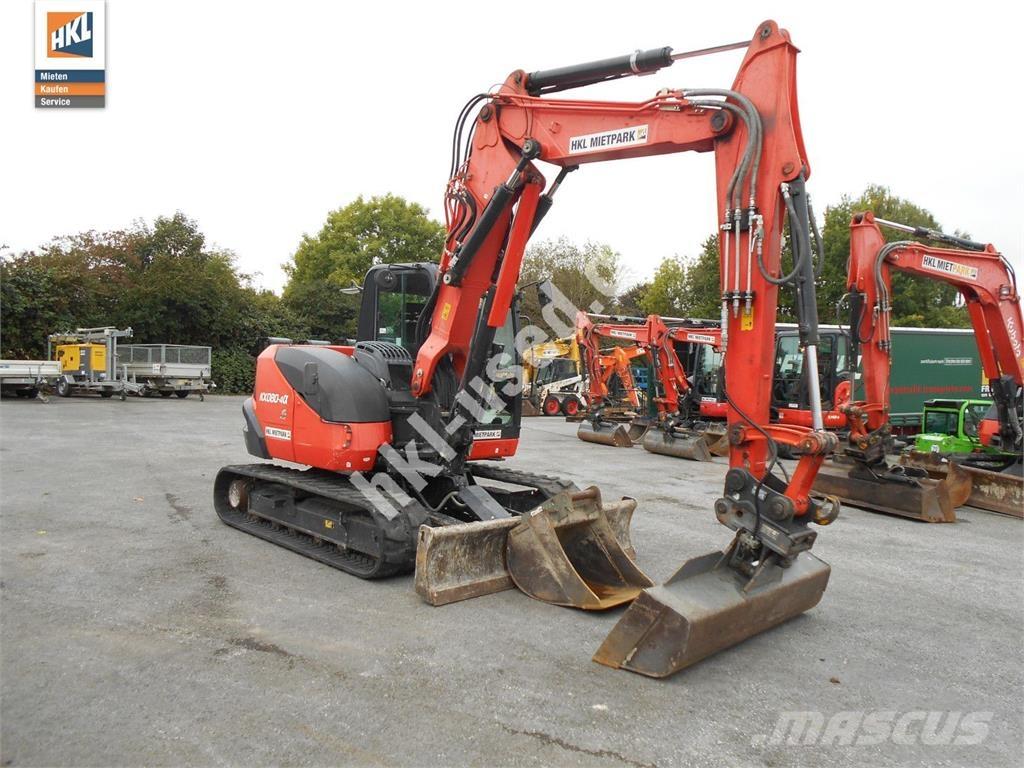 Kubota KX 080-4 Minigraafmachines < 7t