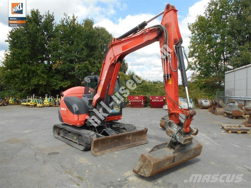 Kubota KX 080-4 Minigraafmachines < 7t