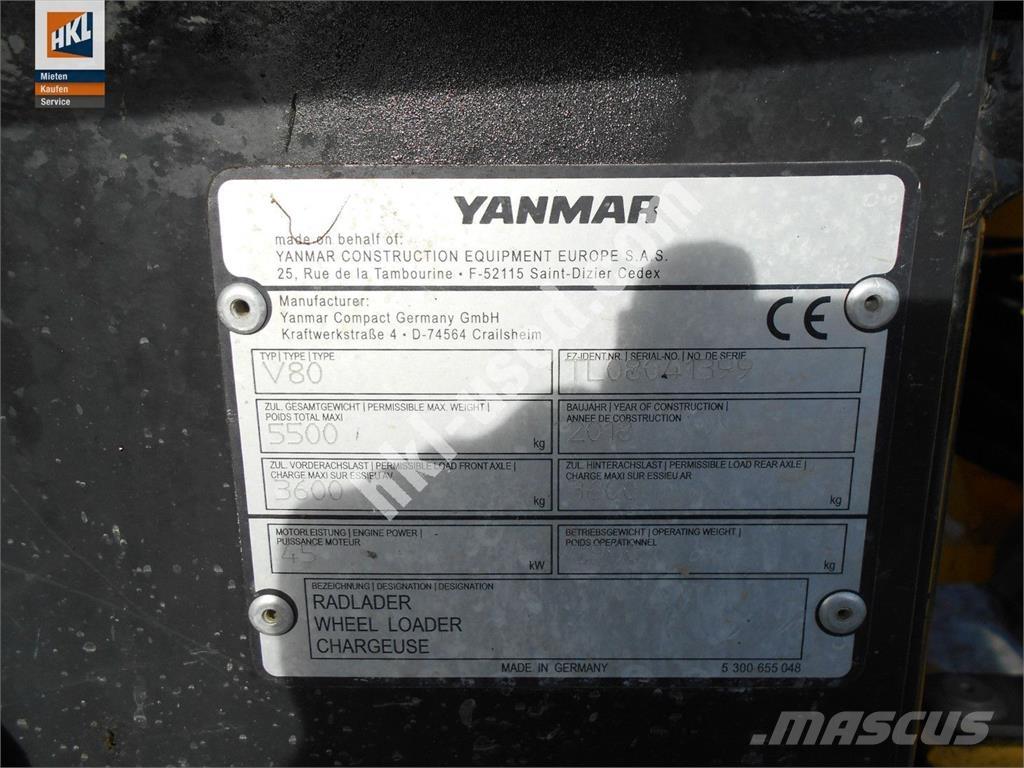 Yanmar V 80 Wielladers