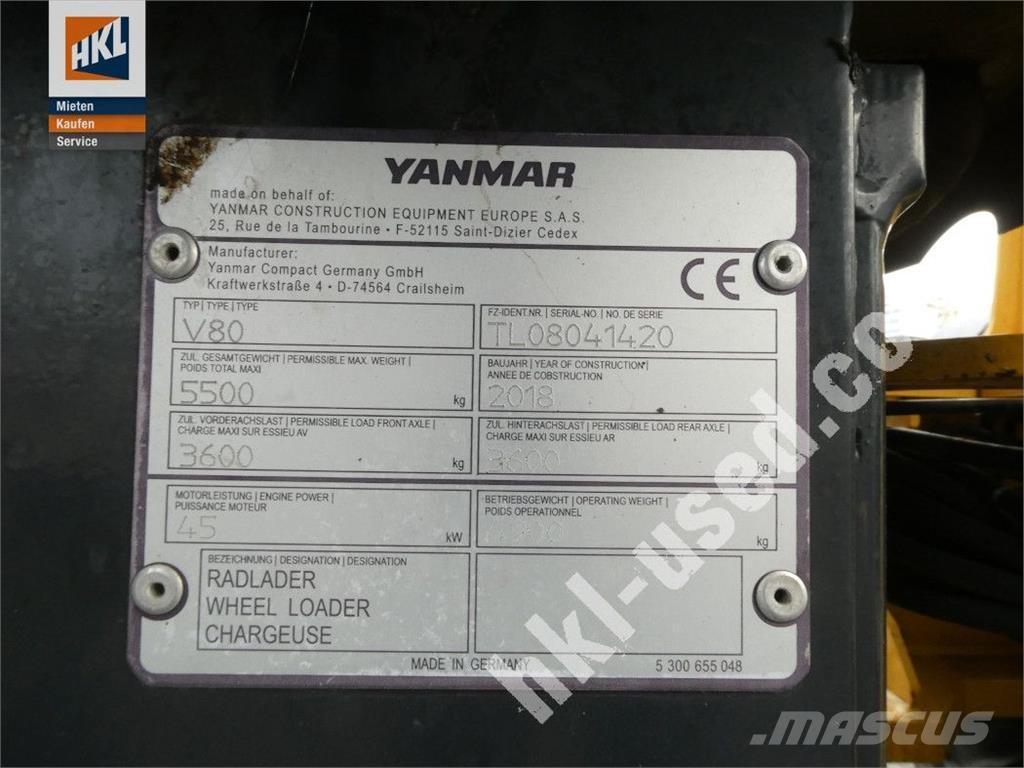 Yanmar V 80 Wielladers