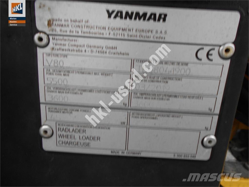 Yanmar V 80 Wielladers
