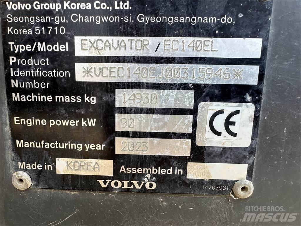  2023 Volvo EC140EL Bouw - Overige