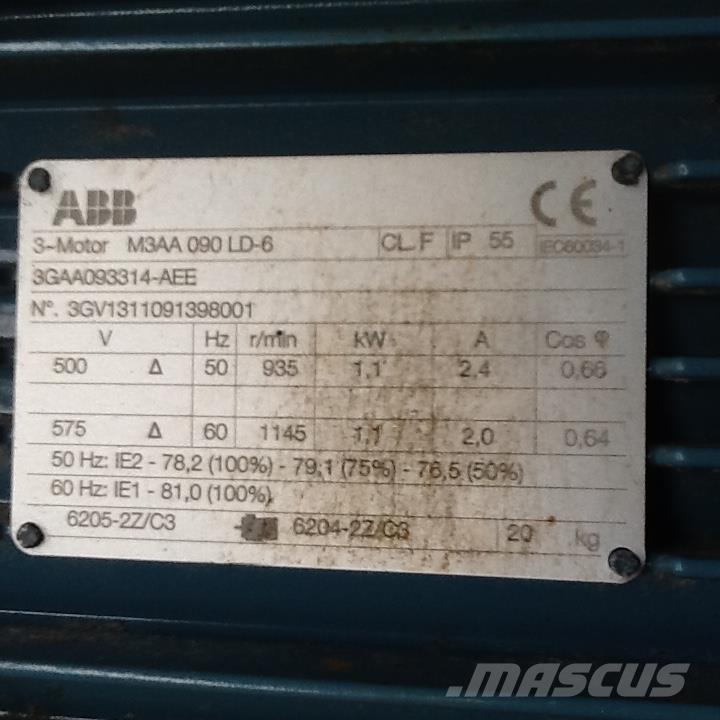  1,1 kW ABB E-Motor Motoren