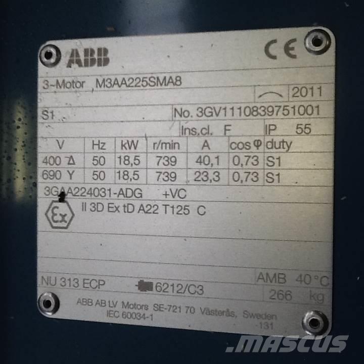  18,5 kW ABB E-Motor Motoren