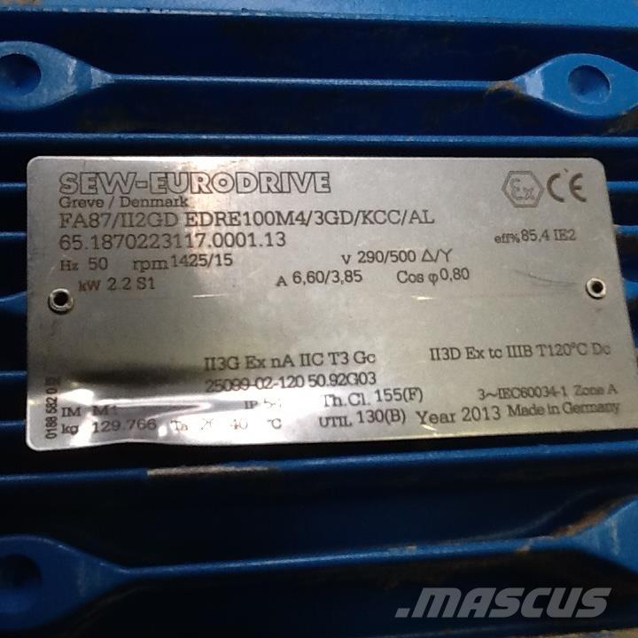  2,2 kW SEW E-Motor Motoren
