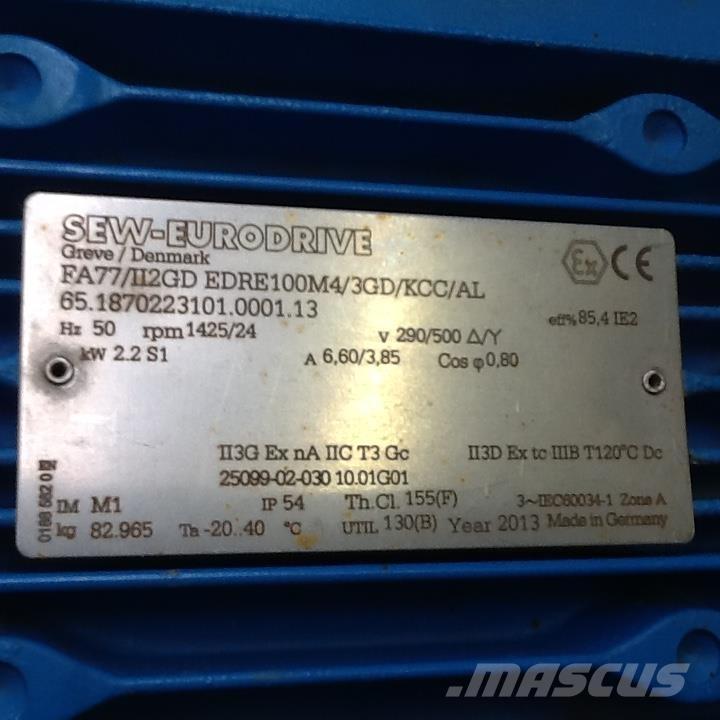  2,2 kW SEW E-Motor Motoren