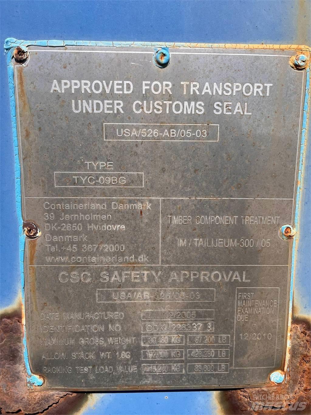  20FT Container Opslag containers