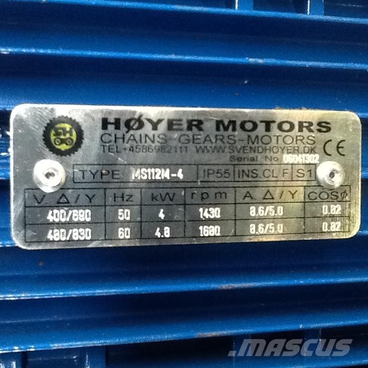  4,0 kW Høyer E-Motor Motoren